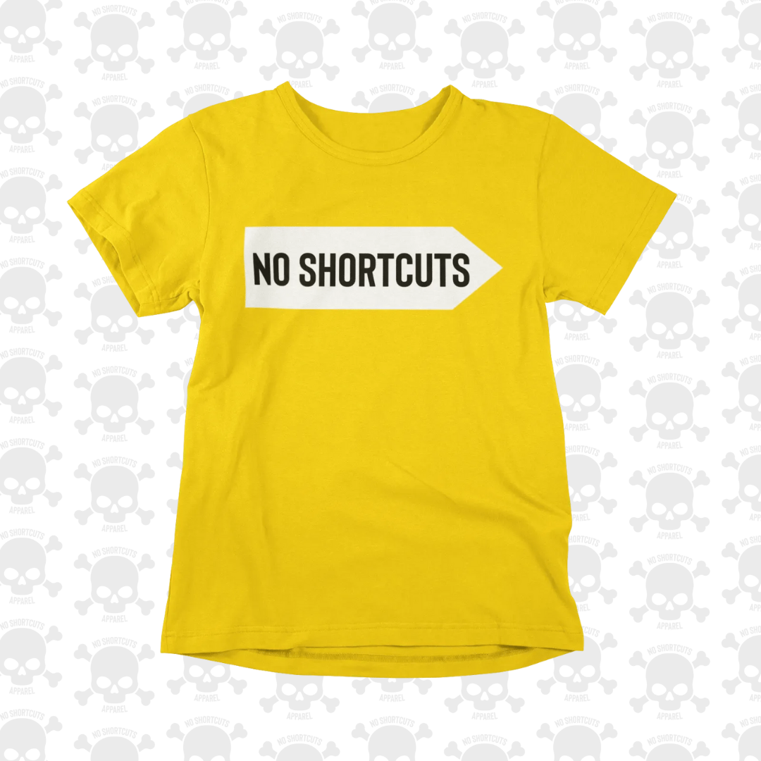 No Direction Yellow Tee