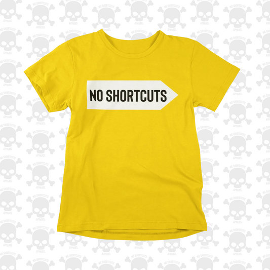 No Direction Yellow Tee