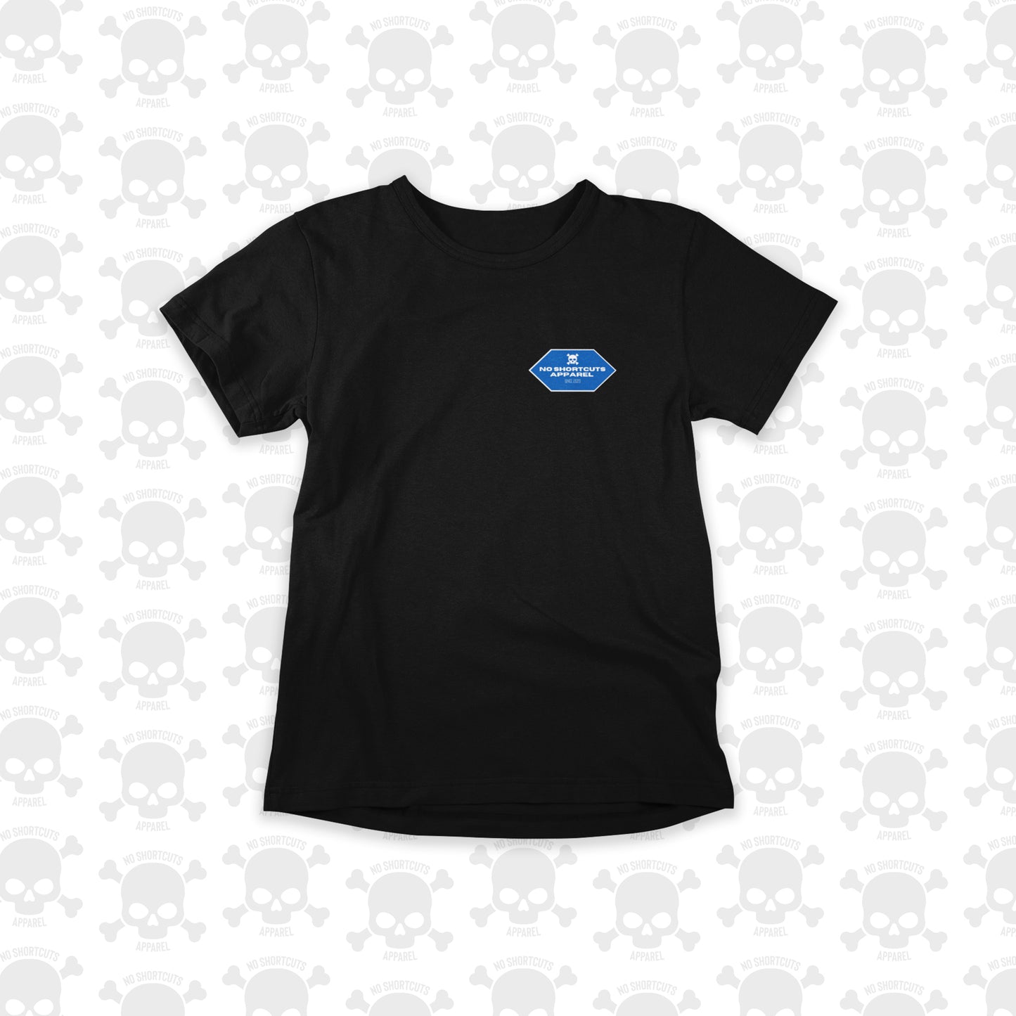 Blue Logo - Black