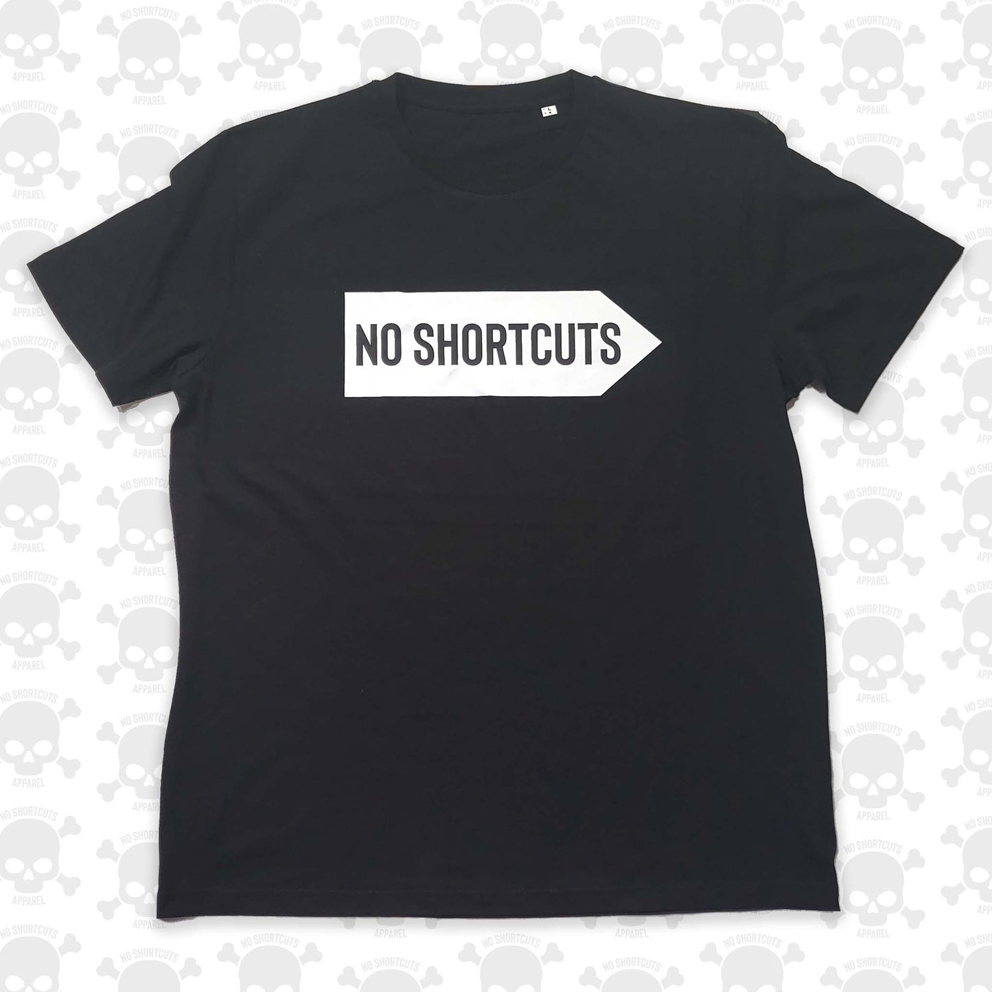 No Direction Black Tee